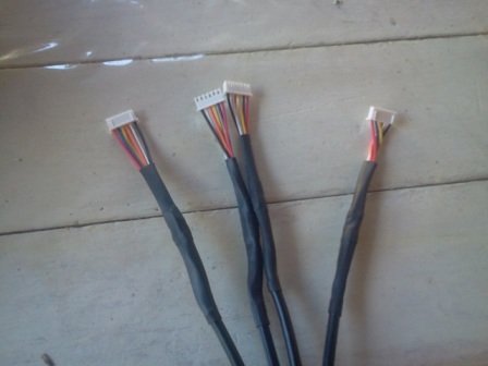 montagem dos cabos